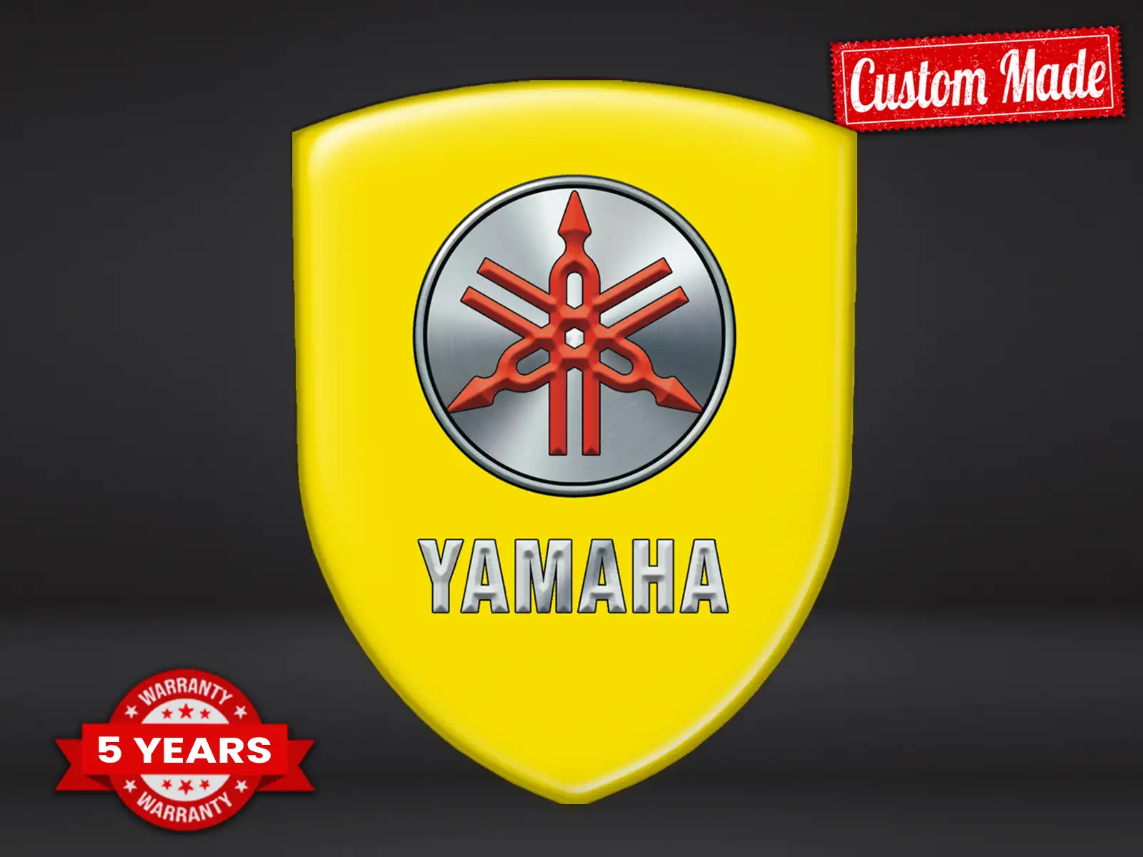 Yamaha Stoßsticker Maßgefertigt Limitiert Edition Robust